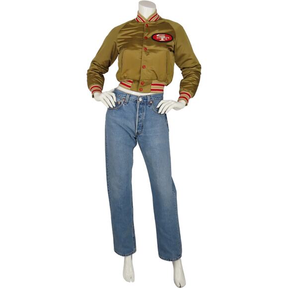 90s Vintage Levi's 501 Light Wash High Waisted Boho Festival Mom Denim Jeans 31 - Picture 1 of 11